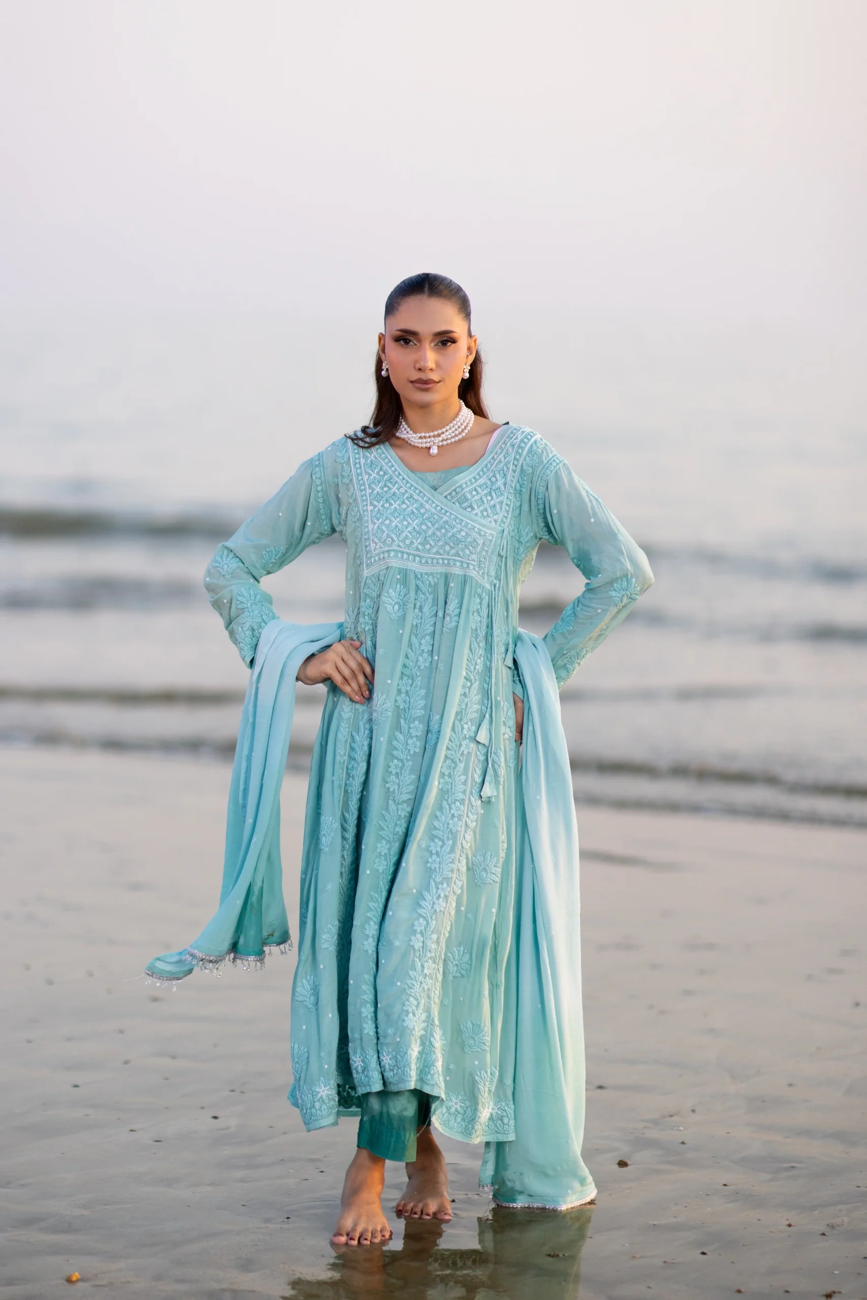 Sea Green Mist Angrakha - Image 7