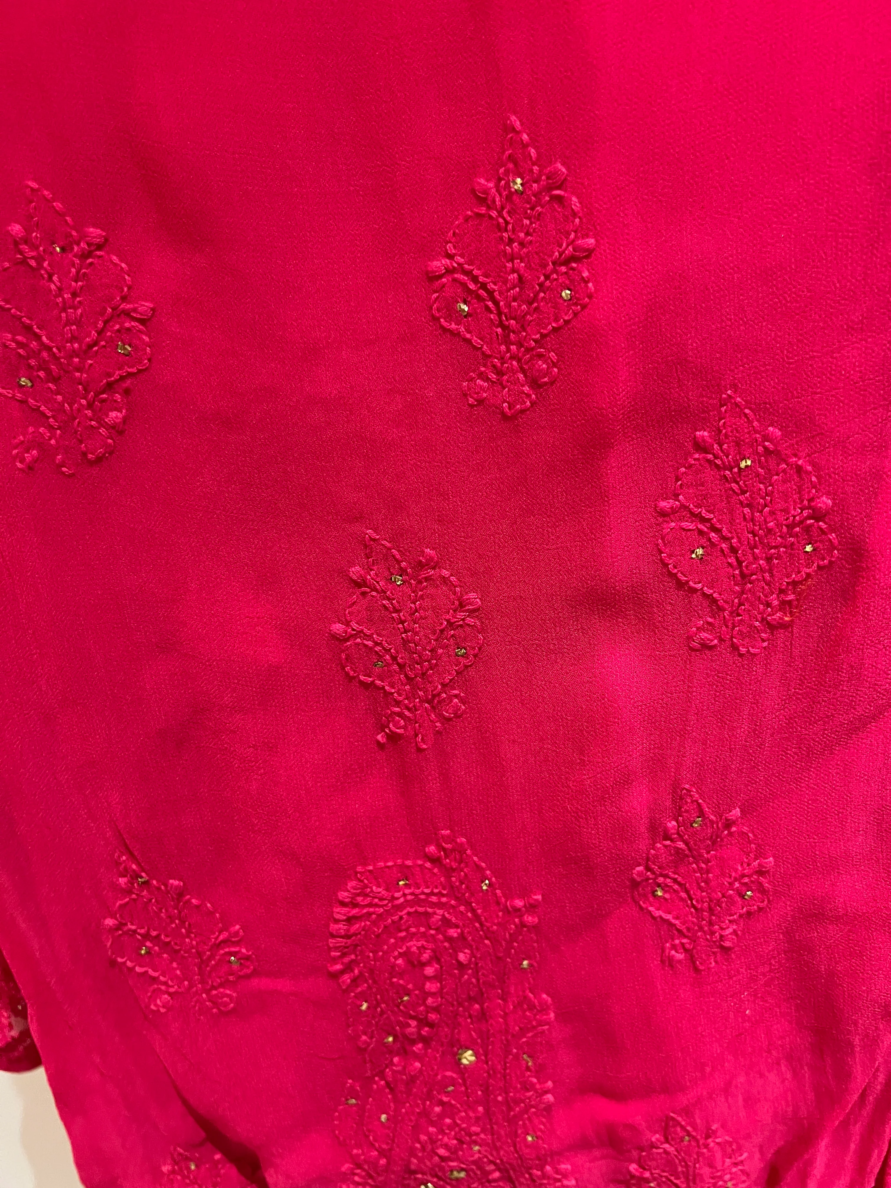 Fuschia Pink Mukesh set ! - Image 3