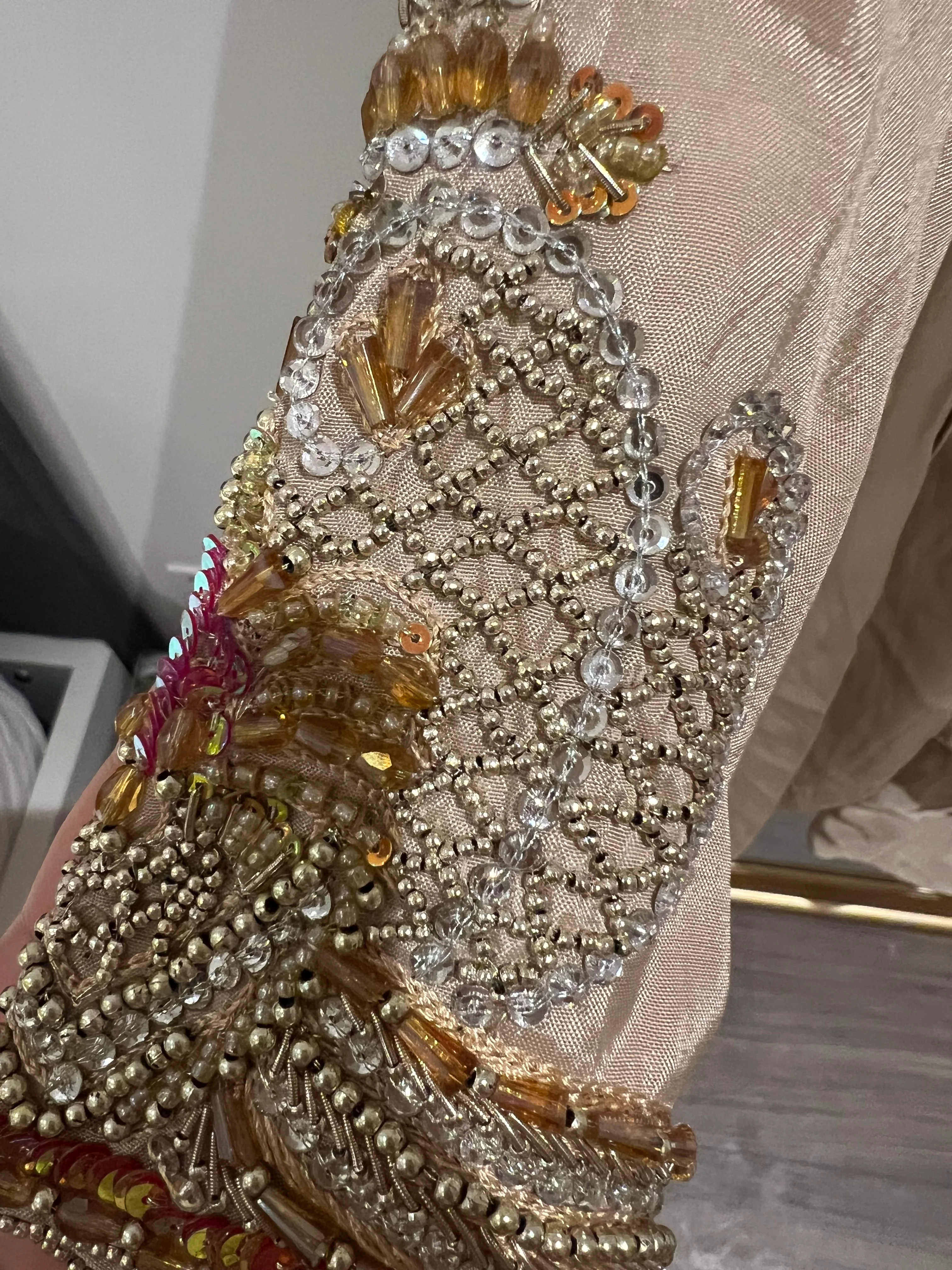 Gold jewel handwork suit ! - Image 4