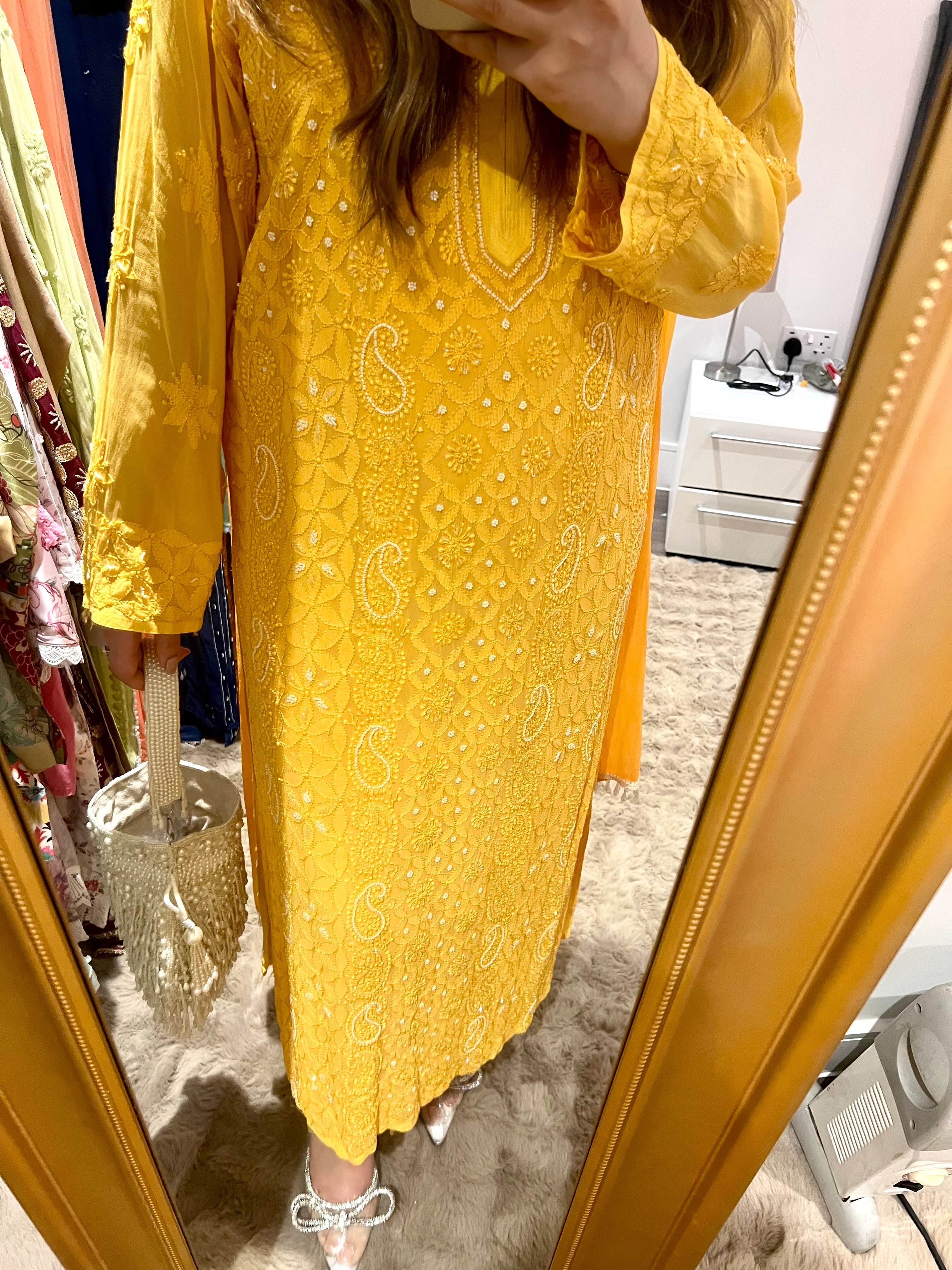 Mango Chikankari Set ! - Image 2